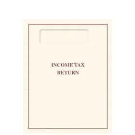 Super Forms TABCVRO10 – Side Staple Income Tax Return Cover with Single Window, Price/EA