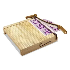 Swingline SWI1132 ClassicCut Ingento Solid Maple Paper Trimmer, 15 Sheets, 12″ Cut Length, 12 x 12, Price/EA