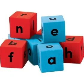 Teacher Created Resources TCR20704-3 Foam Alphabet Dice (3 PK)
