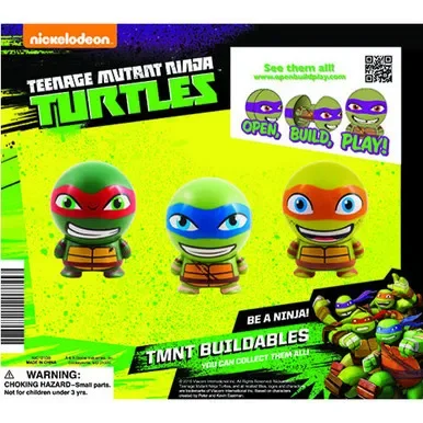 Teenage Mutant Ninja Turtles Buildables Vending Capsules