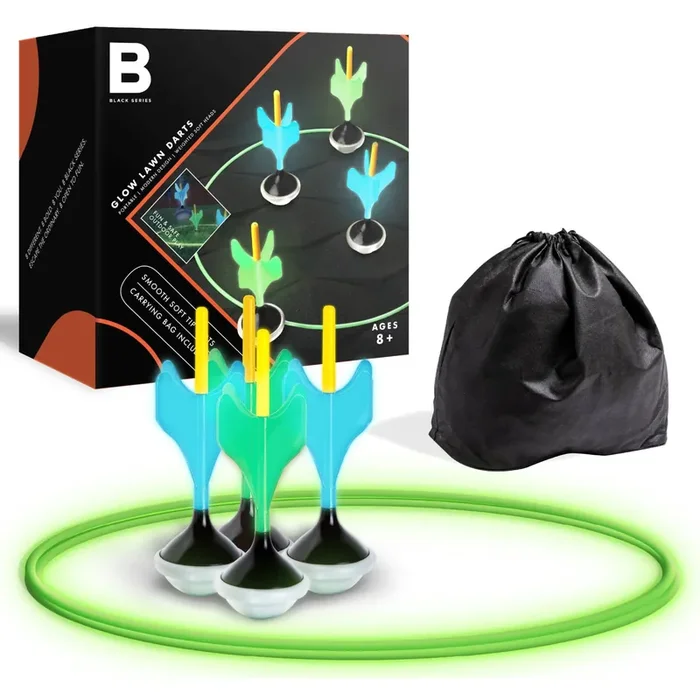 The Black Series Glow in the Dark Game Lawn Darts