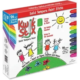 The Pencil Grip Kwik Stix 96-Piece Tempera Paint Sticks, Price/BX