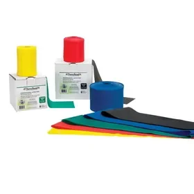 TheraBand 11726T Latex-Free Resistance Band 150-Feet Bulk Pack – Yellow Thin