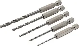 Titan TN16505 5 Piece Hex Shank Drill Bit Set