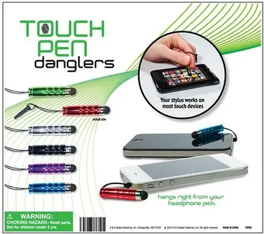 Touch Pen Danglers Vending Capsules