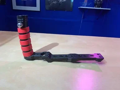 USED: Ikelite Base with Left Handle For DL & FL Underwater Housings