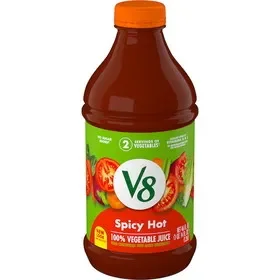 V8 Spicy Hot Vegetable Juice, 46 Fluid Ounces, 6 Per Case, Price/Case