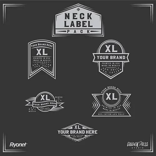Vector Neck Label Pack (Download Only)