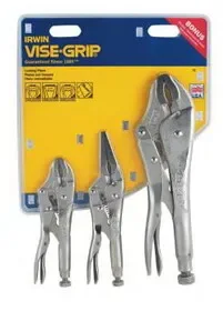 VISE-GRIP 73 Plier Set 3 Pc 10Wr, 6Ln, 5Cr, Price/EA