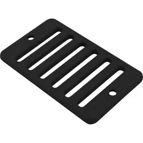 Waterway Plastics 642-2801 2″X4″ Deck/Gutter Drain Grate – Blk