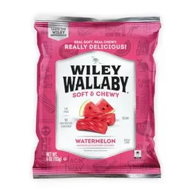 Wiley Wallaby Watermelon Licorice, 4 Ounce, 12 Per Case, Price/case