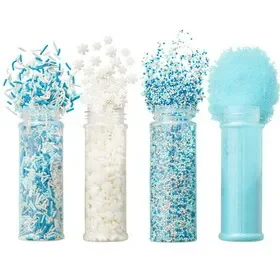 Wilton 191008373 Winter Sprinkles, 16.6 oz. Bulk Set