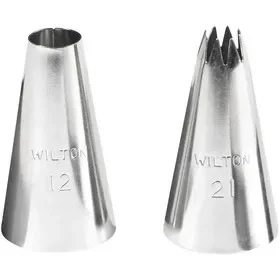 Wilton 418-2112 Cake Decorating Tip Set, 2-Piece