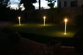YardBright GBT3500-4PK Putting Green Lights